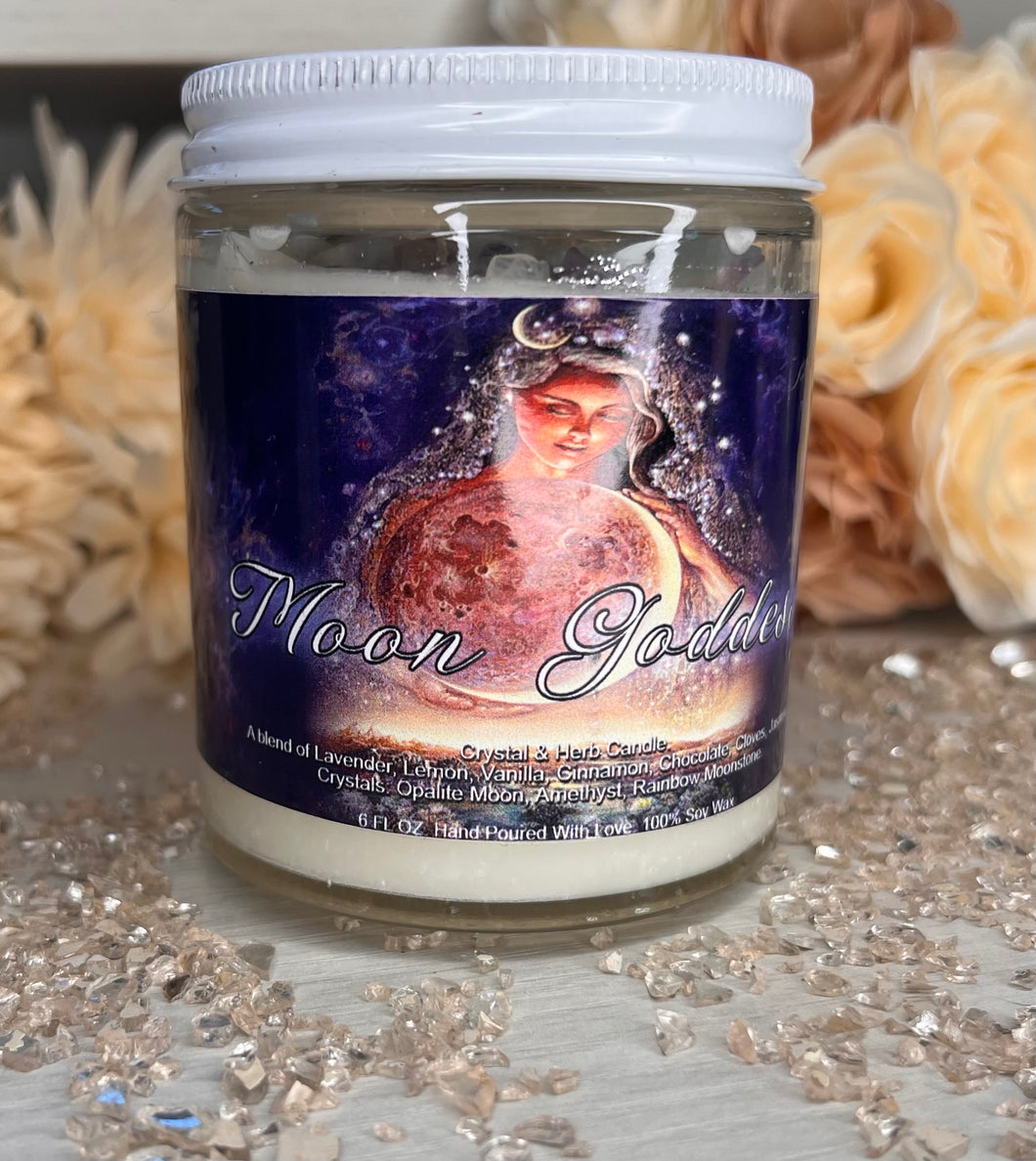 Yule Blessings Candle /// Soy Wax /// All Natural Essential Candle 6oz –  Moon Goddess Magick Apothecary LLC